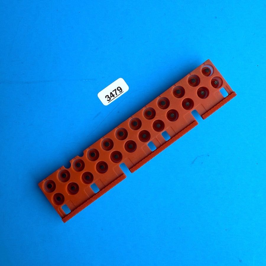 YAMAHA PSR-500 Keyboard Part: 12-Key Conductive Contact Rubber Pad Strip