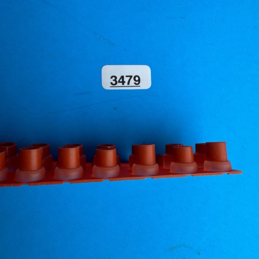 YAMAHA PSR-500 Keyboard Part: 12-Key Conductive Contact Rubber Pad Strip