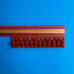 YAMAHA PSR-500 Keyboard Part: 12-Key Conductive Contact Rubber Pad Strip
