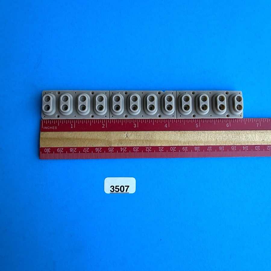 KURZWEIL PC88 Keyboard Piano Part: 12-Key Conductive Pad Keys Contact Strip