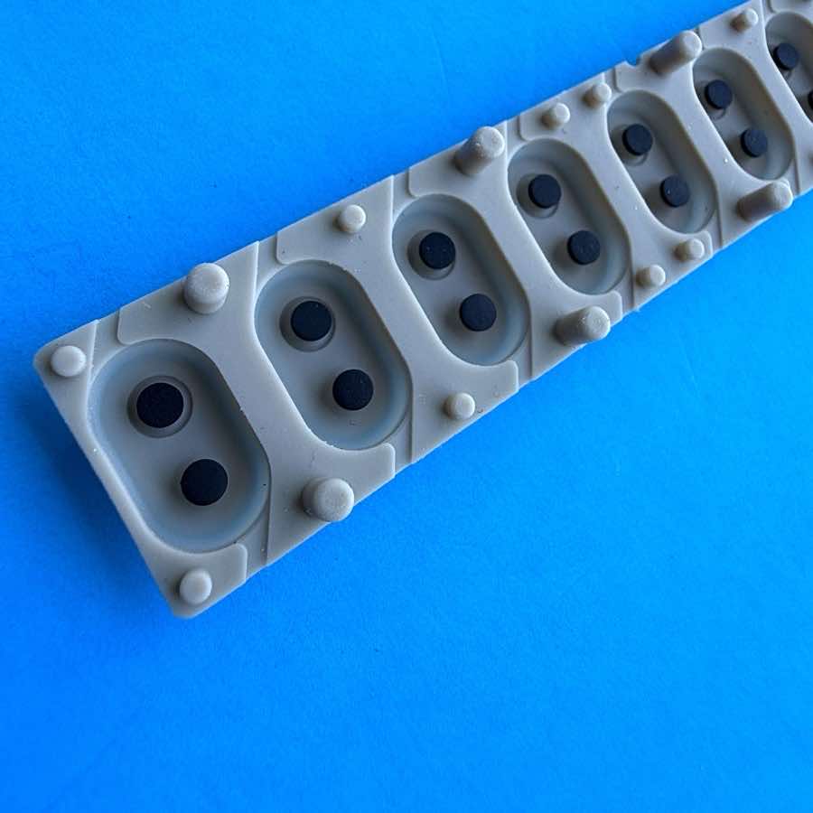 KURZWEIL PC88 Keyboard Piano Part: 13-Key Conductive Pad Keys Contact Strip