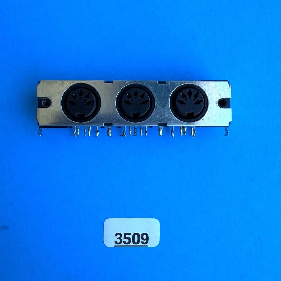 KURZWEIL PC88 Keyboard Piano Part: MIDI I/O 5-Pin Female Socket Set