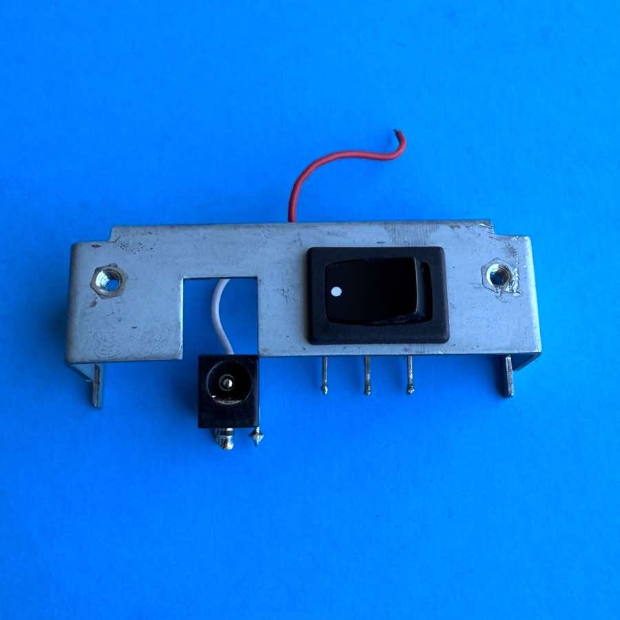 KURZWEIL PC88 Keyboard Piano Part: Power Input Socket & ON/OFF Switch Assembly