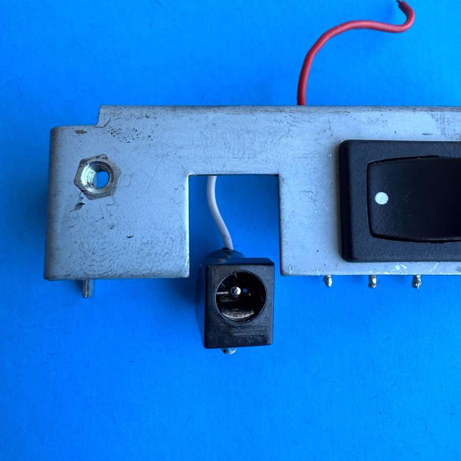 KURZWEIL PC88 Keyboard Piano Part: Power Input Socket & ON/OFF Switch Assembly