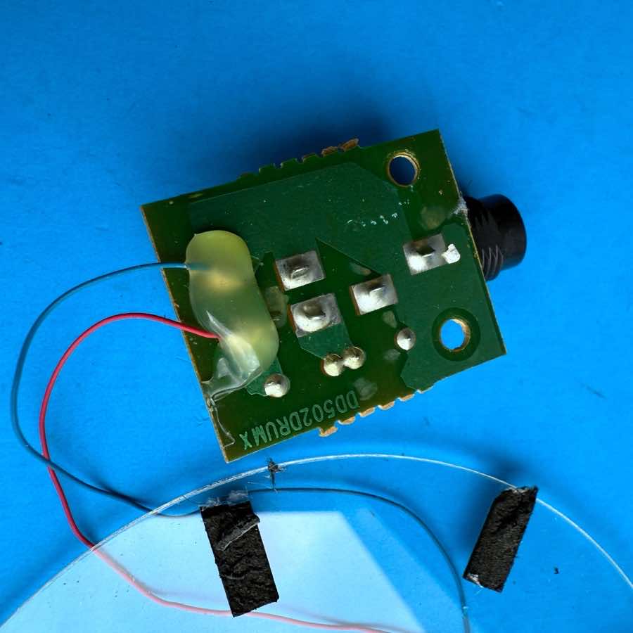SIMMONS SD5K Drum Part: Single Zone Tom Pad Output Socket & Pickup Sensor