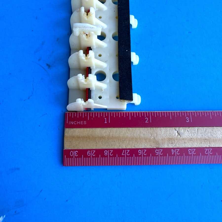 KURZWEIL PC88 Keyboard Piano Replacement Part: Hammer Weight 12-Note Rack Frame