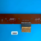 CASIO MT-240 Vintage Keyboard Part: Keys Contact Board PCB [M492M-KY1M]