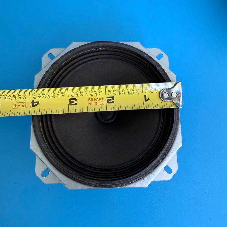 CASIO MT-240 Vintage Keyboard Part: 4" Speaker 6W 4Ohm Woofer EAS-10P289F [Pair]