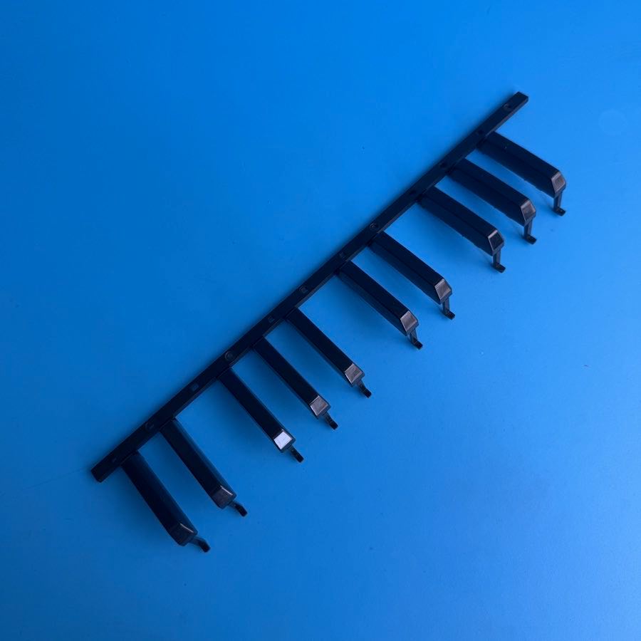 CASIO MT-240 Vintage Keyboard Replacement Part: Right Black Keys [2 Octaves]