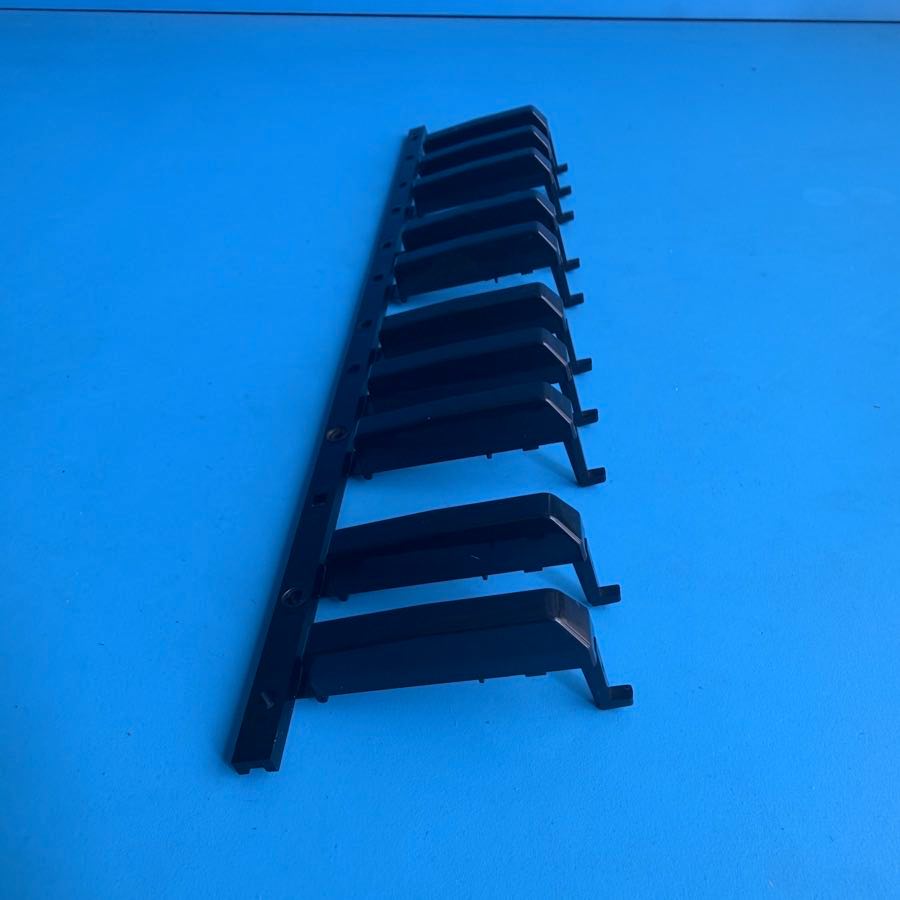 CASIO MT-240 Vintage Keyboard Replacement Part: Right Black Keys [2 Octaves]