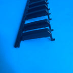 CASIO MT-240 Vintage Keyboard Replacement Part: Right Black Keys [2 Octaves]