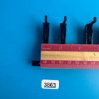 CASIO MT-240 Vintage Keyboard Replacement Part: Right Black Keys [2 Octaves]