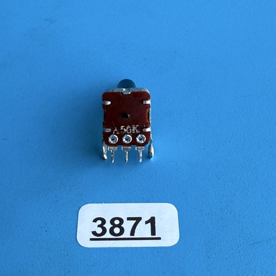 Fender Bullet Reverb (PR241) Guitar Amp Part: D-Shaft Potentiometer A50K Pot