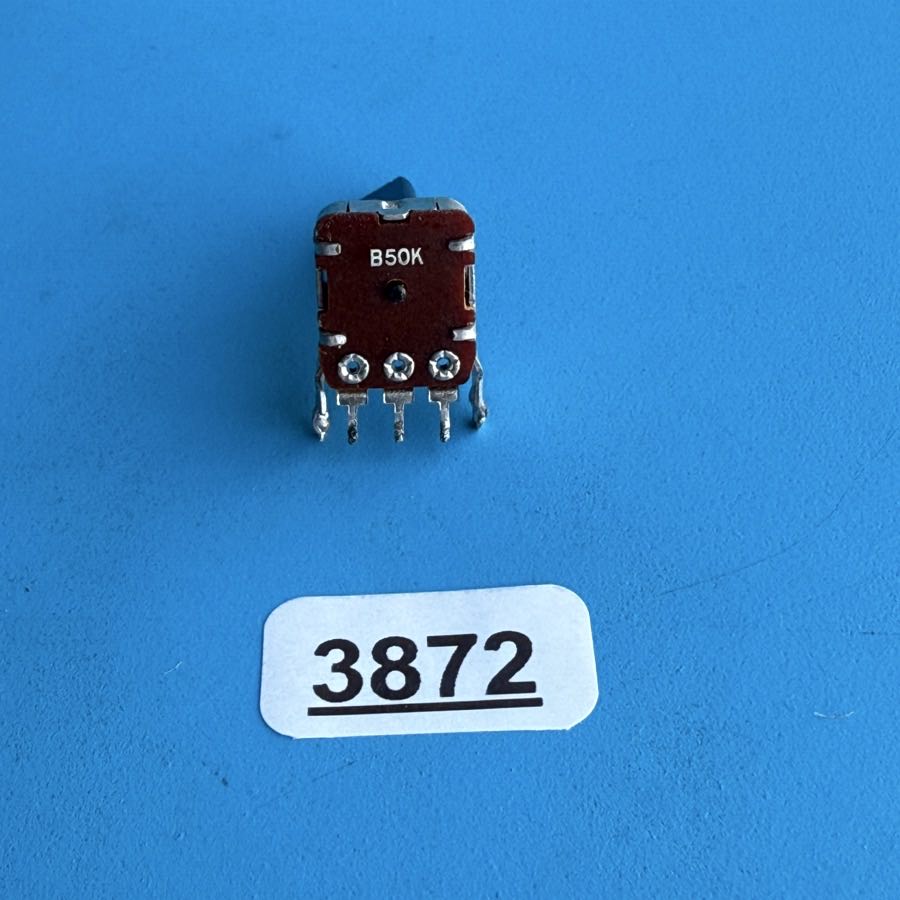 Fender Bullet Reverb (PR241) Guitar Amp Part: D-Shaft Potentiometer B50K Pot