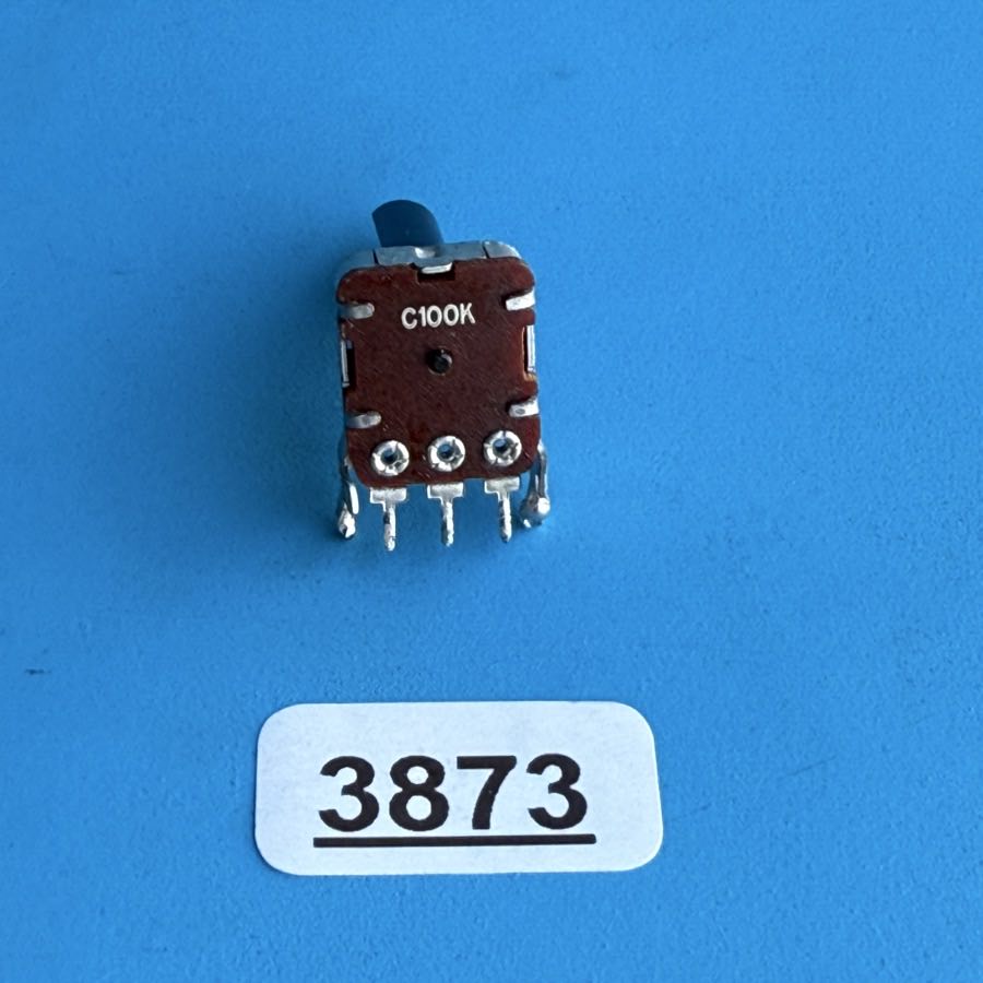 Fender Bullet Reverb (PR241) Guitar Amp Part: D-Shaft Potentiometer C100K Pot