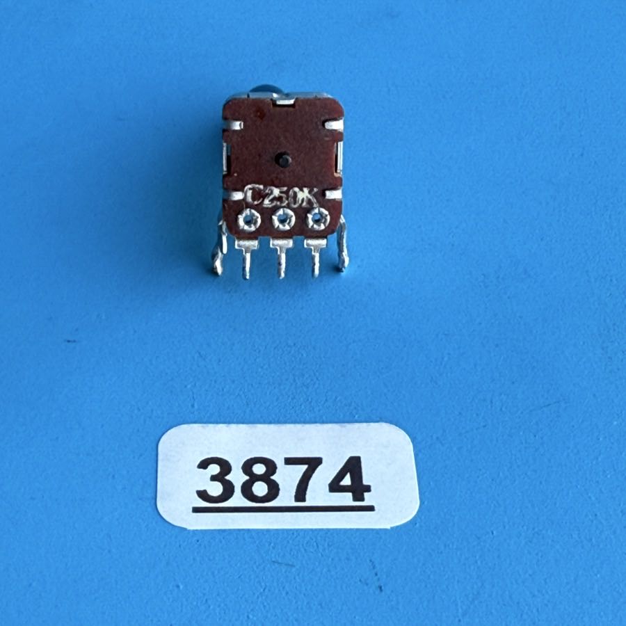 Fender Bullet Reverb (PR241) Guitar Amp Part: D-Shaft Potentiometer C250K Pot