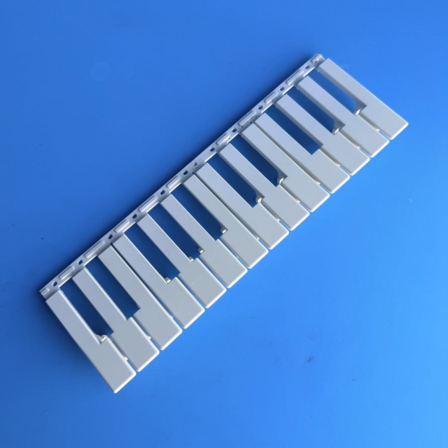 CASIO MT-240 Vintage Keyboard Replacement Part: Left White Keys [2 Octaves]