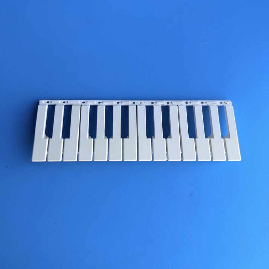 CASIO MT-240 Vintage Keyboard Replacement Part: Left White Keys [2 Octaves]