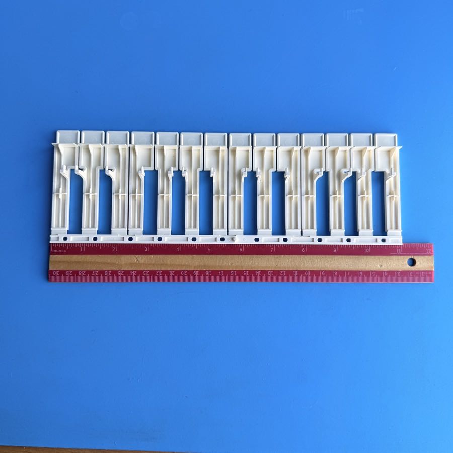 CASIO MT-240 Vintage Keyboard Replacement Part: Left White Keys [2 Octaves]