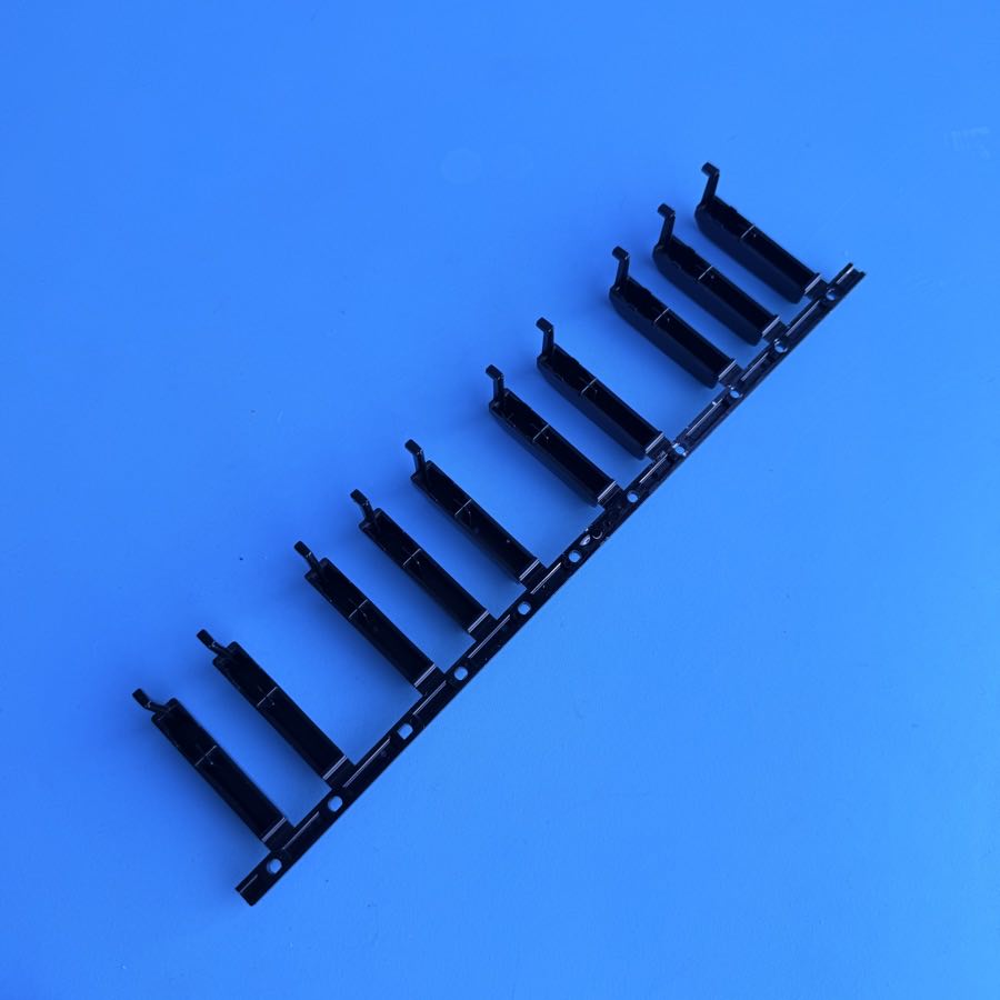 CASIO MT-240 Vintage Keyboard Replacement Part: Left Black Keys [2 Octaves]