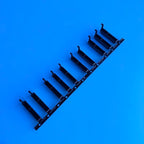 CASIO MT-240 Vintage Keyboard Replacement Part: Left Black Keys [2 Octaves]