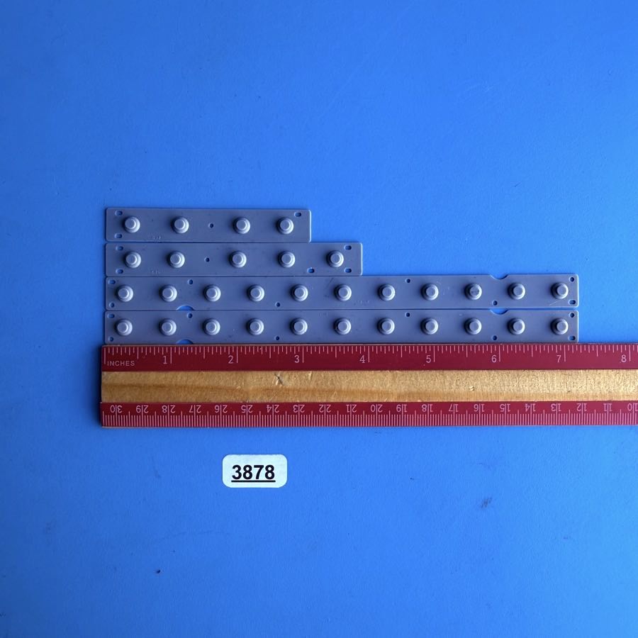 CASIO MT-240 Vintage Keyboard Part: Buttons Conductive Pad Complete Contact Set
