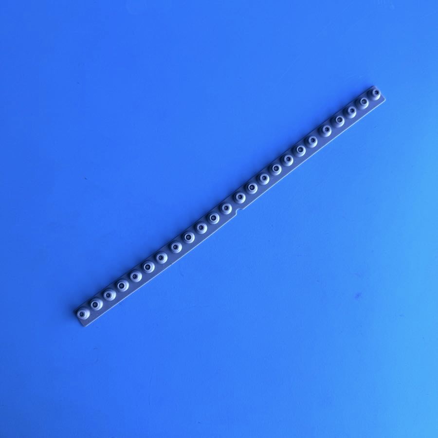 CASIO MT-240 Vintage Keyboard Part: LEFT Key Conductive Pad Contact Strip