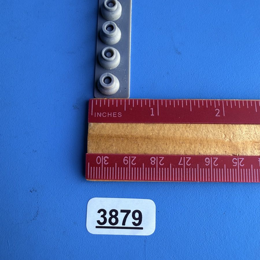 CASIO MT-240 Vintage Keyboard Part: LEFT Key Conductive Pad Contact Strip