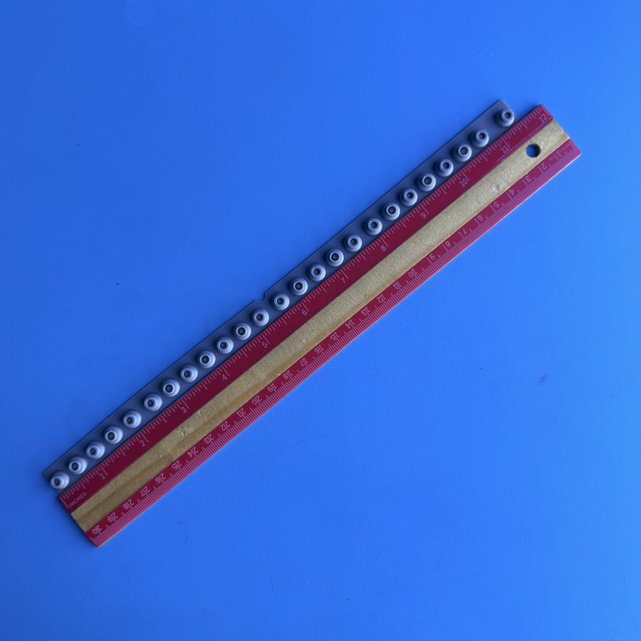 CASIO MT-240 Vintage Keyboard Part: RIGHT Key Conductive Pad w/Hight C