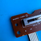 CASIO MT-240 Vintage Keyboard Part: Volume Control Slider Fader Pot PCB