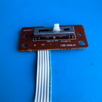 CASIO MT-240 Vintage Keyboard Part: Volume Control Slider Fader Pot PCB