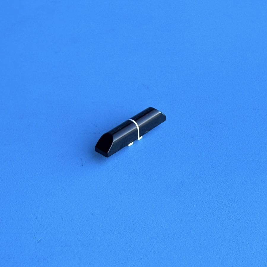 CASIO MT-240 Vintage Keyboard Part: ON/OFF Slider Switch Cover Cap (Black/Red)