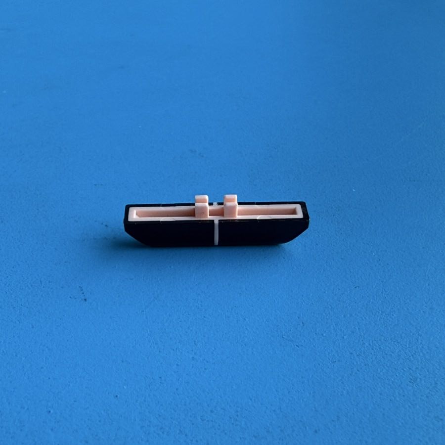 CASIO MT-240 Vintage Keyboard Part: ON/OFF Slider Switch Cover Cap (Black/Red)