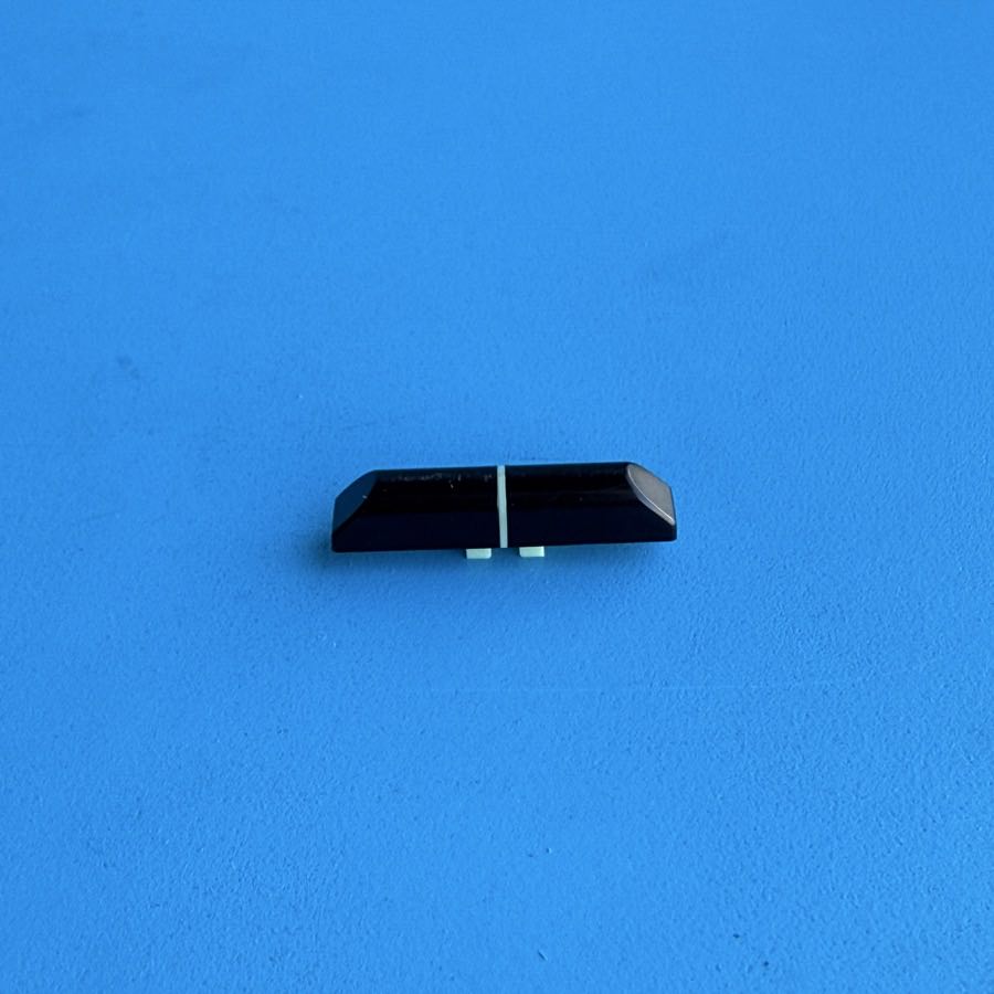 CASIO MT-240 Keyboard Part: Volume Control Slider Cover Cap (Black/Green)