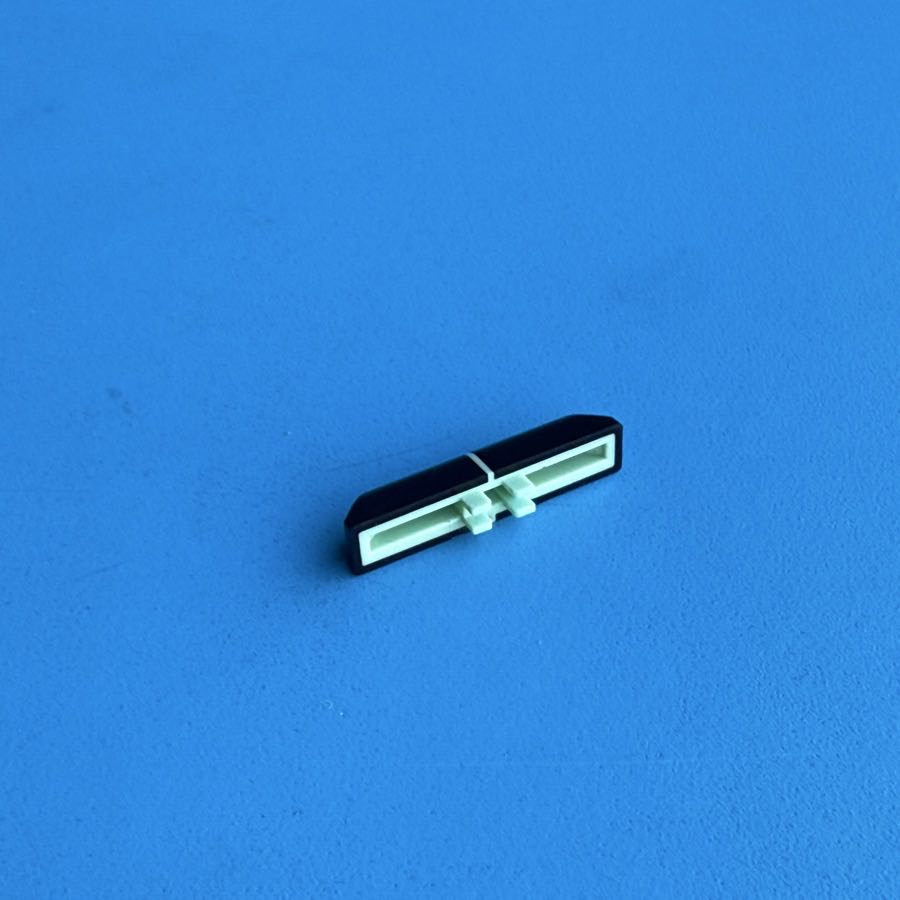 CASIO MT-240 Keyboard Part: Volume Control Slider Cover Cap (Black/Green)