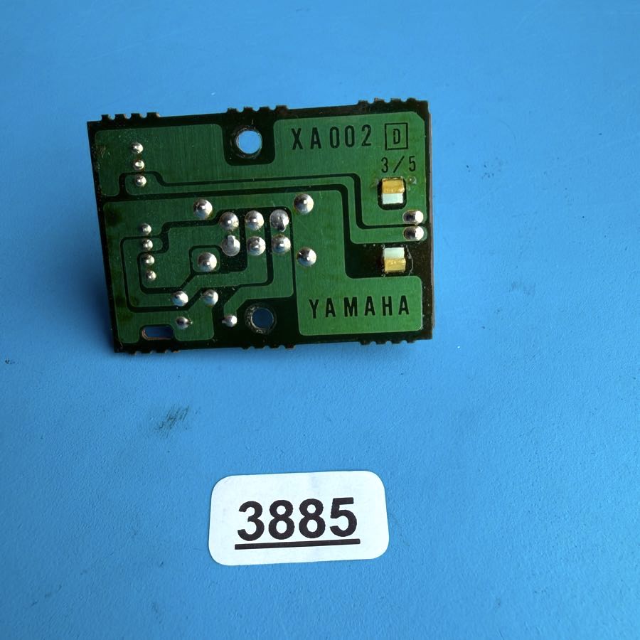YAMAHA PSR-40 Keyboard Part: Power ON/OFF Slider Switch Light Board PCB