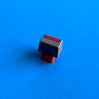 YAMAHA PSR-40 Keyboard Replacement Part: Push Button Cover Cap GRAY/RED [2PCS]