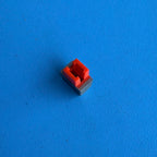 YAMAHA PSR-40 Keyboard Replacement Part: Push Button Cover Cap GRAY/RED [2PCS]