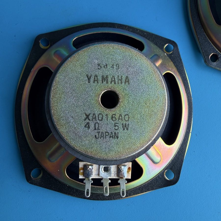 YAMAHA PSR-40 YPR-7 Keyboard Part: 4.5" Speaker 5W 4Ohms Woofer XA016A0 [Pair]