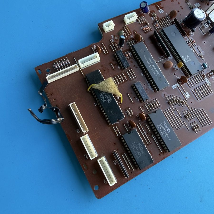 YAMAHA PSR-40 Keyboard Part: Main Motherboard Processor Board PCB [XA003]