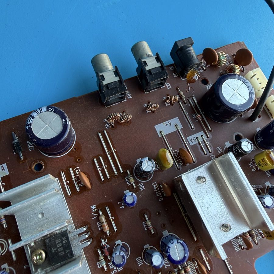 YAMAHA PSR-40 Keyboard Part: Main Motherboard Processor Board PCB [XA003]