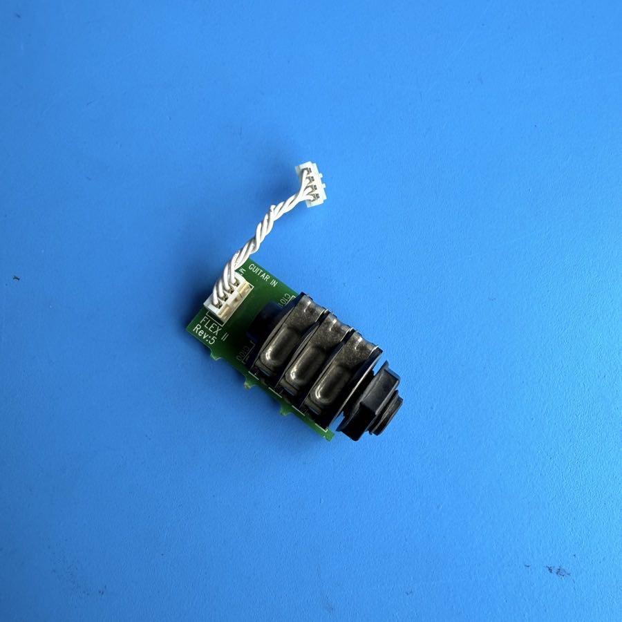Line 6 Flextone II Amplifier Part: Guitar Input 1/4" Socket PCB w/Harness