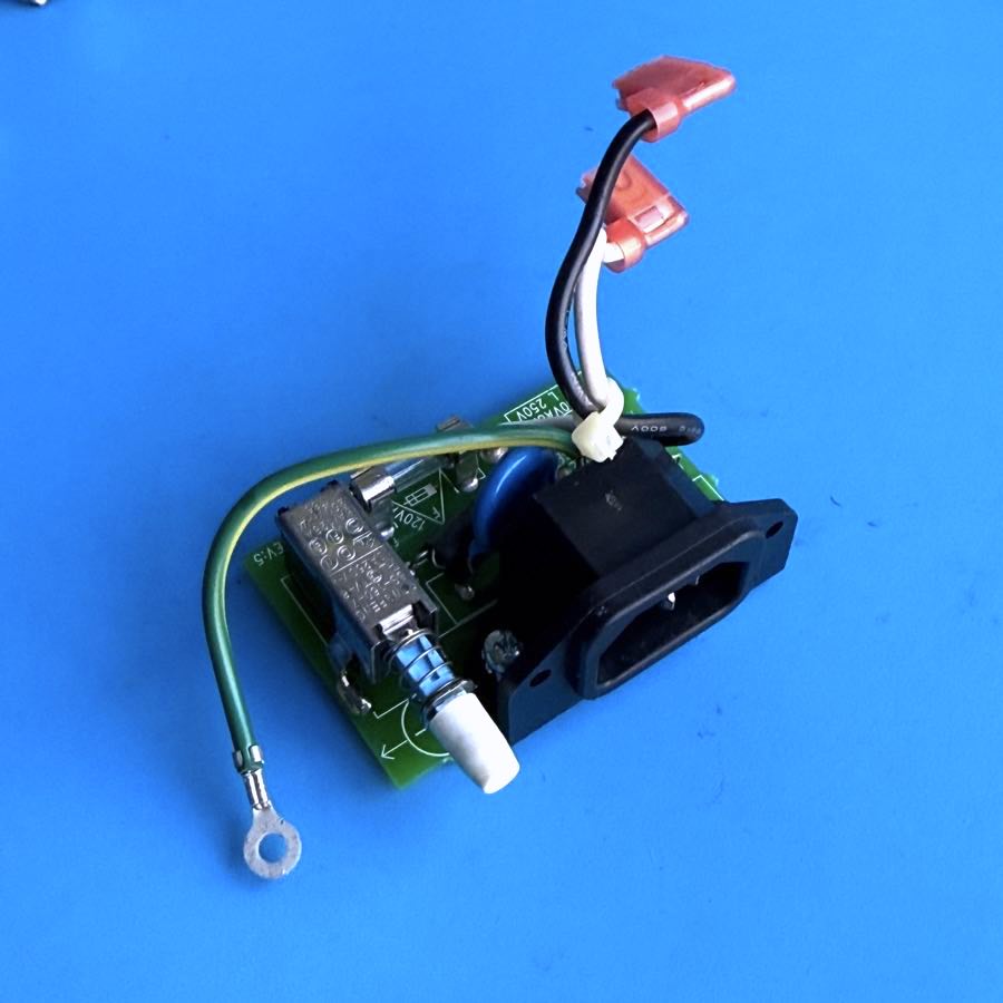 Line 6 Flextone II Guitar Amplifier Part: ON/OFF Switch Power Input Socket PCB