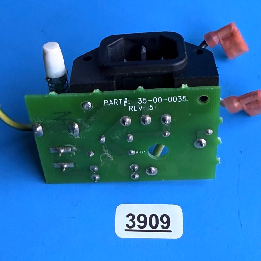 Line 6 Flextone II Guitar Amplifier Part: ON/OFF Switch Power Input Socket PCB