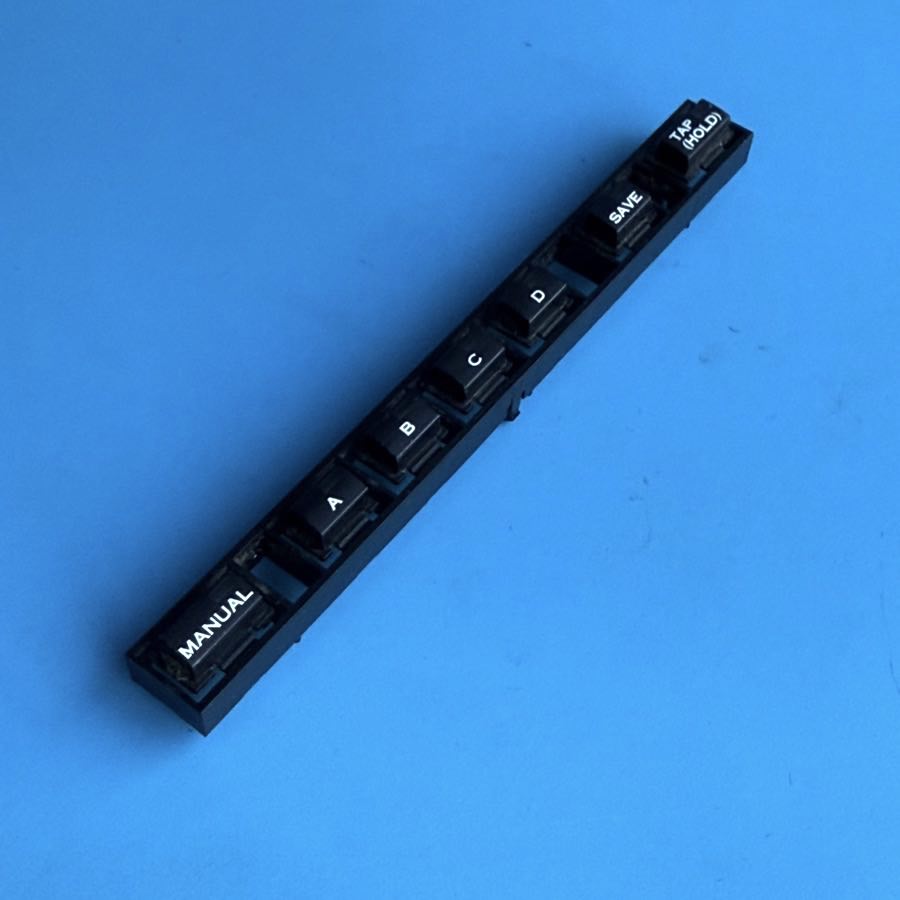 Line 6 Flextone II Guitar Amplifier Part: Channel Slect Button Cap Cover Group