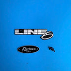 Line 6 Flextone II Guitar Amplifier Part: Emblem Badge Sign Logo w/Screws