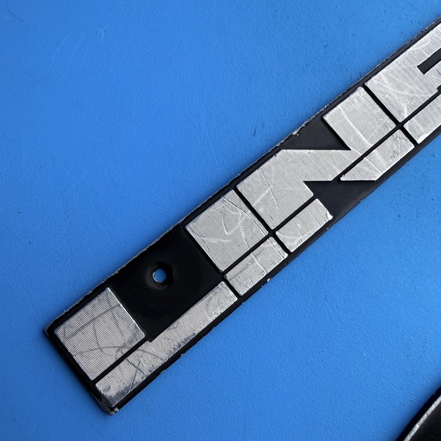 Line 6 Flextone II Guitar Amplifier Part: Emblem Badge Sign Logo w/Screws