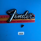Fender Frontman 15G (PR495) Amplifier Part: Plastic Emblem Badge Logo w/Screws
