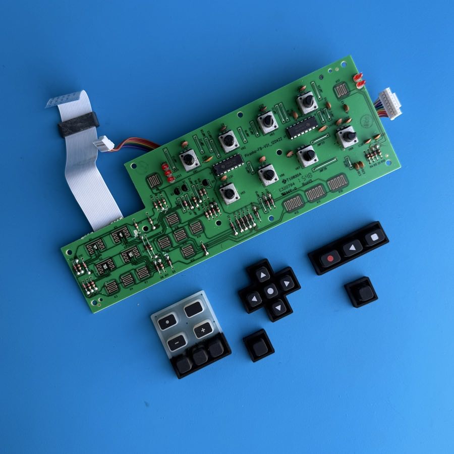 M-AUDIO Axiom AIR Mini 32 MIDI Keyboard Part: Button Knob Function Board w/Pads
