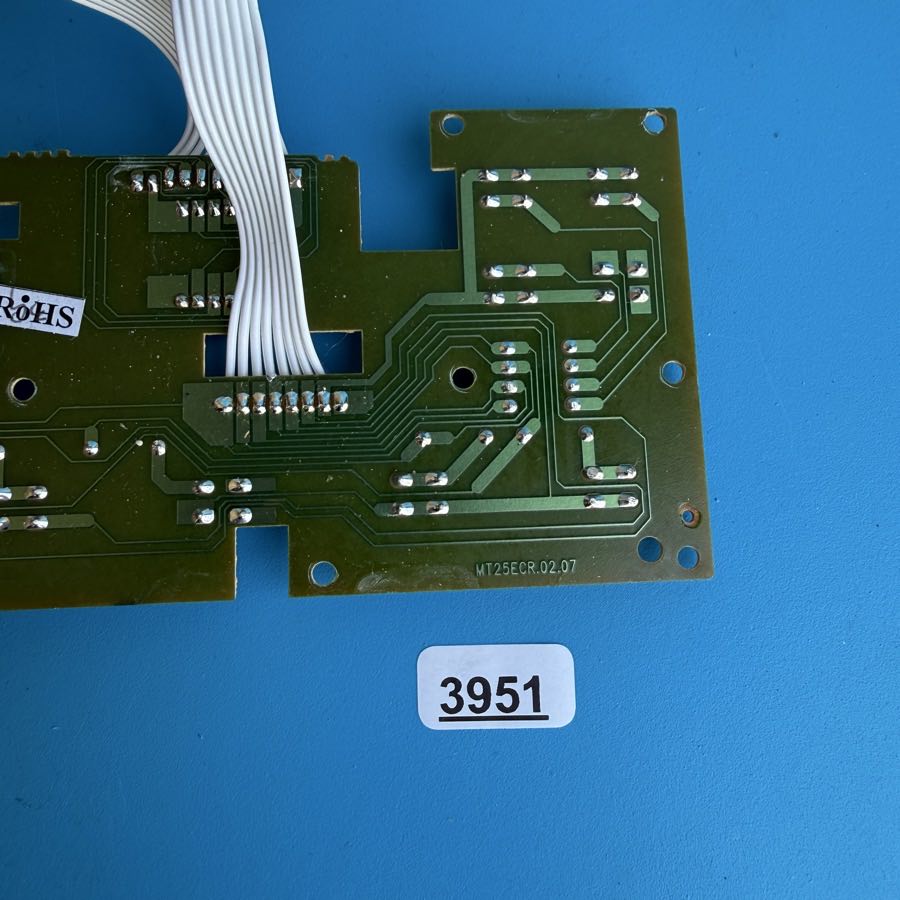 M-AUDIO OXYGEN 25 MKIII MIDI Keyboard Part: Fader Slider Display Control Board